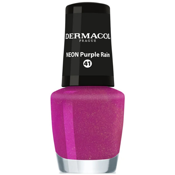 Dermacol Neon Nail Polish Neon Nail Polish 41 Purple Rain 5 ml