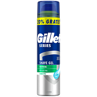 Gillette Series Shave Protection Shaving Gel, 200 ml, 20 % free