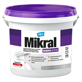 Het Mikral Renovo Active silicone facade paint, white 7 kg