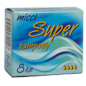Micci Super women's tampons 8 pieces