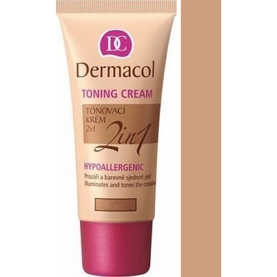Dermacol Toning Cream 2in1 Make-up Bronze 30 ml