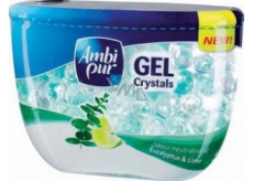 Ambi Pur Crystals Eucalyptus & Lime gel osvěžovač vzduchu 150 g