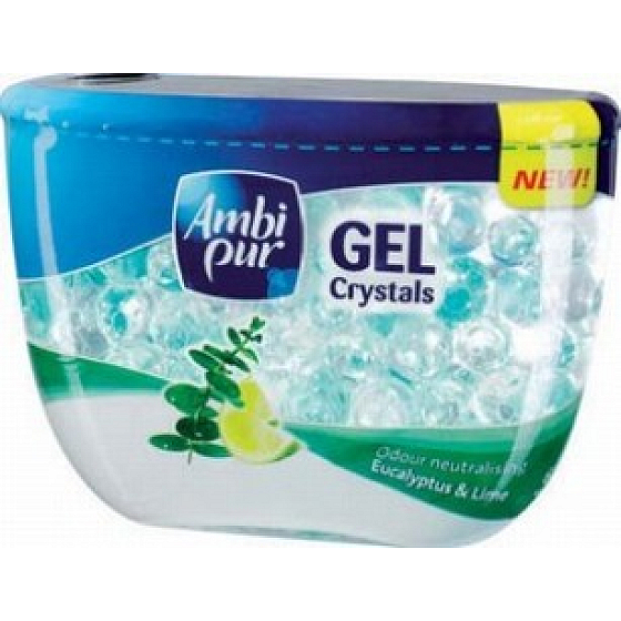 Ambi Pur Crystals Eucalyptus & Lime gel air freshener 150 g