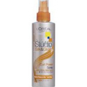 Loreal Paris Studio Line Silk & Gloss Curl hair spray for shaping waves 200  ml - VMD parfumerie - drogerie