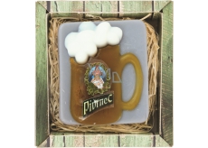 Bohemia Gifts & Cosmetics Beer mug handmade toilet soap in a box 85 g