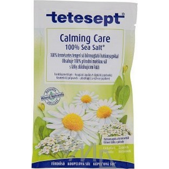 Tetesept Calming Care sea bath salt for healthy skin 80 g