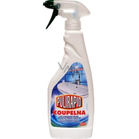 Pulirapid Bathroom cleans and hygienizes all washable surfaces in the bathroom 500 ml spray