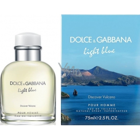 Dolce & Gabbana Light Blue for Homme Vulcano eau de toilette 75 ml