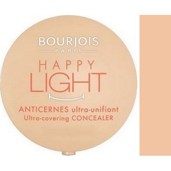 Bourjois Happy Light Ultra-covering Concealer brightening concealer 21 Ivoire 2.5 g