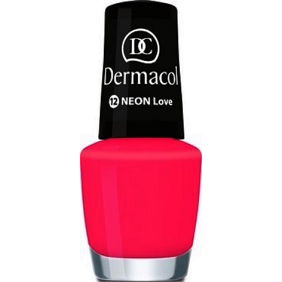 Dermacol Neon Polish Neon Nail Polish 12 Neon Love 5 ml