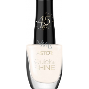 Astor Quick & Shine Nail Polish nail polish 105 Here Comes The Bride 8 ml
