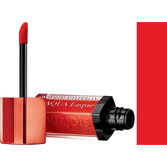 Bourjois Rouge Edition Aqua Laque lipstick 06 Feeling Reddy 7.7 ml