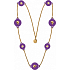 Oops! Objects Trésor Necklace OPSKCL-23-2400 purple