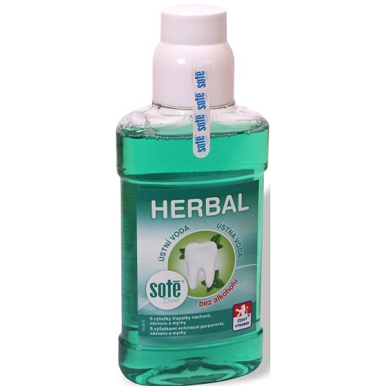 Saute Dent Herbal mouthwash without alcohol 250 ml