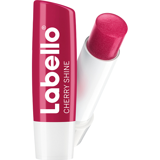 Labello Cherry Shine Cherry Lip Balm, 4.8 g