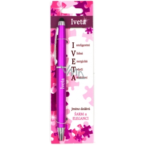 Nekupto Stylus Ballpoint pen named Iveta