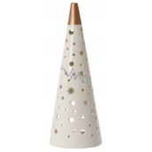 Yankee Candle Magical Christmas ceramic candle holder for tea candle shadow play large 12 x 35 cm