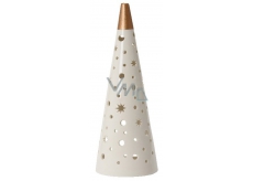 Yankee Candle Magical Christmas ceramic candle holder for tea candle shadow play large 12 x 35 cm