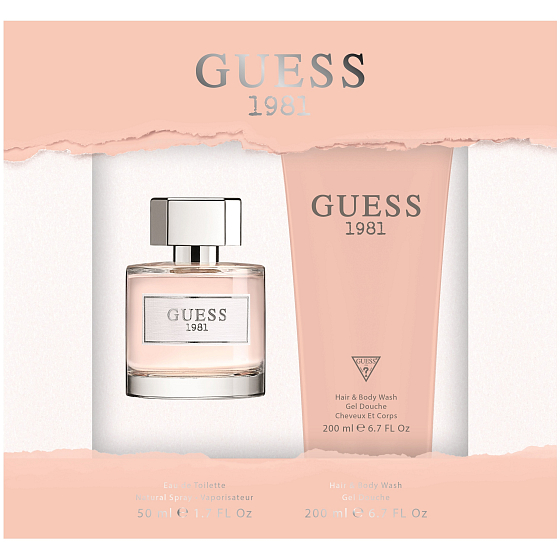 Guess Guess 1981 eau de toilette for women 50 ml + body lotion 200 ml, gift set