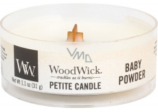 WoodWick candle petite Baby Powder 0995
