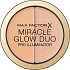 Max Factor Miracle Glow Duo Cream Brightener 020 Medium 11 g