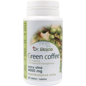 Dr.Bojda Green Coffee extra strong coffee to reduce the weight of 4000 mg 60 tablets