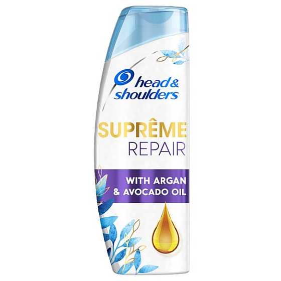 Head & Shoulders Supreme Repair dandruff hair shampoo with argan oil 270 ml