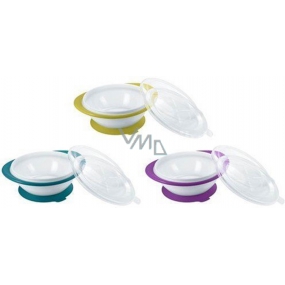 Nuk Easy Learning children's bowl with 2 lids and suction cup 1 piece in a package, various colors