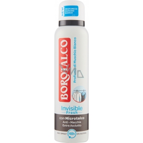 Borotalco Invisible Fresh antiperspirant deodorant spray unisex 150 ml