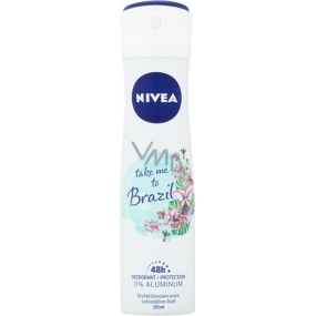 Nivea Take Me to Brasil Deodorant Spray for Women 150 ml