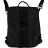 Albi Eco backpack and handbag made of washable paper Black 33 x 25 x 11 cm