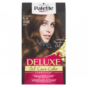Schwarzkopf Palette Deluxe hair color 6-0 Light brown 115 ml