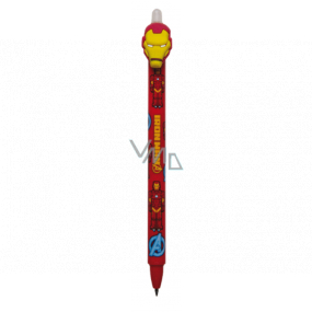 Colorino Rubber pen Marvel Ironman red, blue refill 0.5 mm