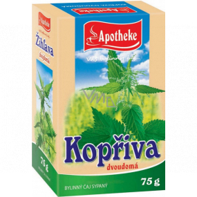 Apotheke Nettle loose loose tea contributes to the normal functioning of the vascular system, favorably affects the excretion of water from the body and kidney function 75 g