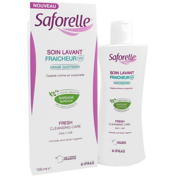 Saforelle Fresh fresh cleansing care for intimate hygiene 100 ml