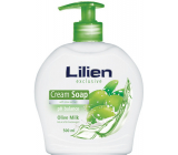 Lilien Exclusive Olive Milk creamy liquid soap dispenser 500 ml
