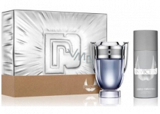 Paco Rabane Invictus eau de toilette for men 100 ml + deodorant spray 150 ml, gift set