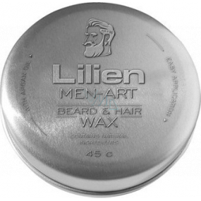 Lilien Men-Art Beard & Hair Wax White beard and hair wax 45 g