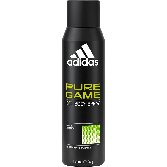 Adidas Pure Game deodorant spray for men 150 ml