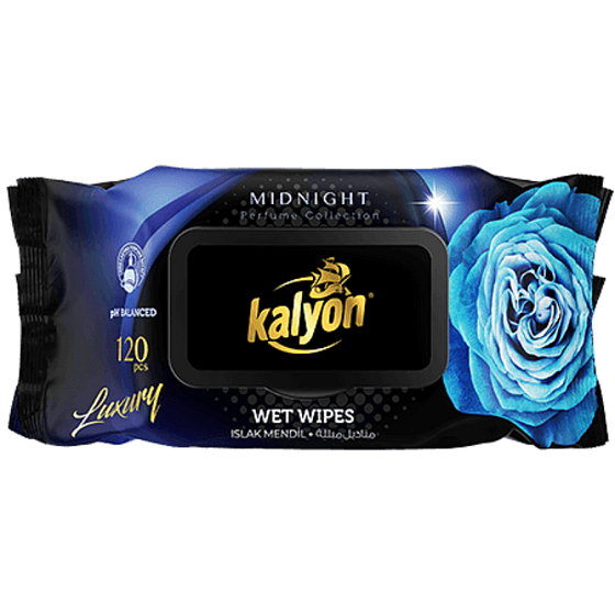 Kalyon Luxury Midnight luxury wet wipes 120 pcs