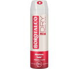 Borotalco Men Dry Amber Scent deodorant spray for men 150 ml
