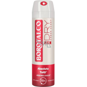 Borotalco Men Dry Amber Scent deodorant spray for men 150 ml