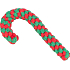 Trixie Xmas Candy Cane Christmas toy knotted stick 19 cm