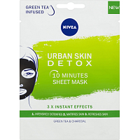 Nivea Urban Skin Detoxifying Textile Mask, 1 pc