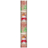 North Pole Traditional Balicí vánoční papír barevný 7 m x 70 cm Hnědý auto, strom