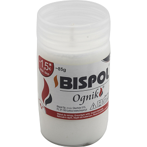 Bispol cemetery candle Ognik paraffin, burns 1.5 days