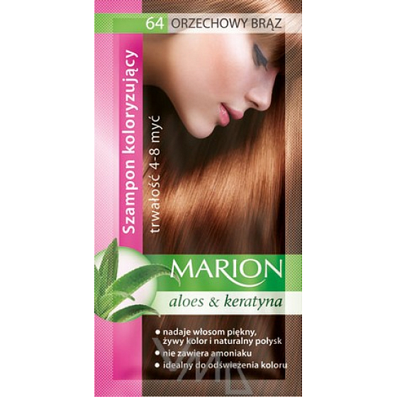 Marion Toning Shampoo 64 Nut Brown 40 ml