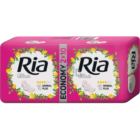 Ria Ultra Normal Plus sanitary napkins 2 x 10 pieces