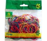 Abella Colorful Hair Ties, Various Colors, 150 Pieces, 30 g
