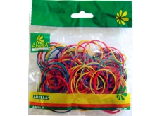 Abella Rubber bands colored different colors 150 pieces, 30 g